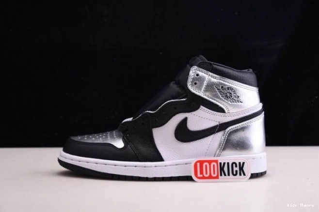 Kicktheory OG SILVER AIR JORDAN TOE 1 HIGH WMNS CD0461-001 0707